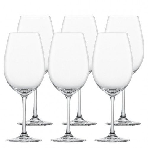 6 Taças em Cristal Titânio Schott Zwiesel Ivento para Vinho Tinto 506ml