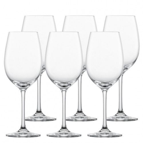 6 Taças em Cristal Titânio Schott Zwiesel Ivento para Vinho Branco 349ml