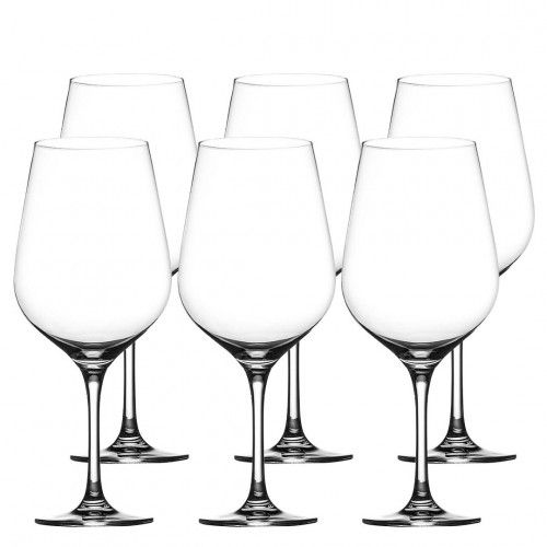 6 Taças em Cristal Titânio Hausmann by Zwiesel Fenix para Vinho Tinto 565ml
