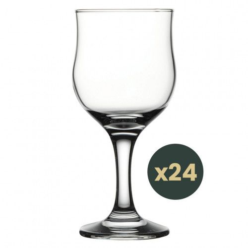 24 Taças em Vidro G4U Iris 315ml