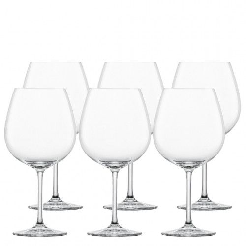 6 Taças em Cristal Titânio Schott Zwiesel Ivento para Vinho Borgonha 783ml