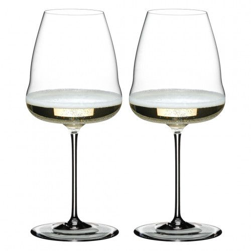 2 Taças em Cristal Riedel Winewings para Champagne 742ml