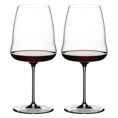 2 Taças em Cristal Riedel Winewings para Vinho Tinto Syrah 865ml