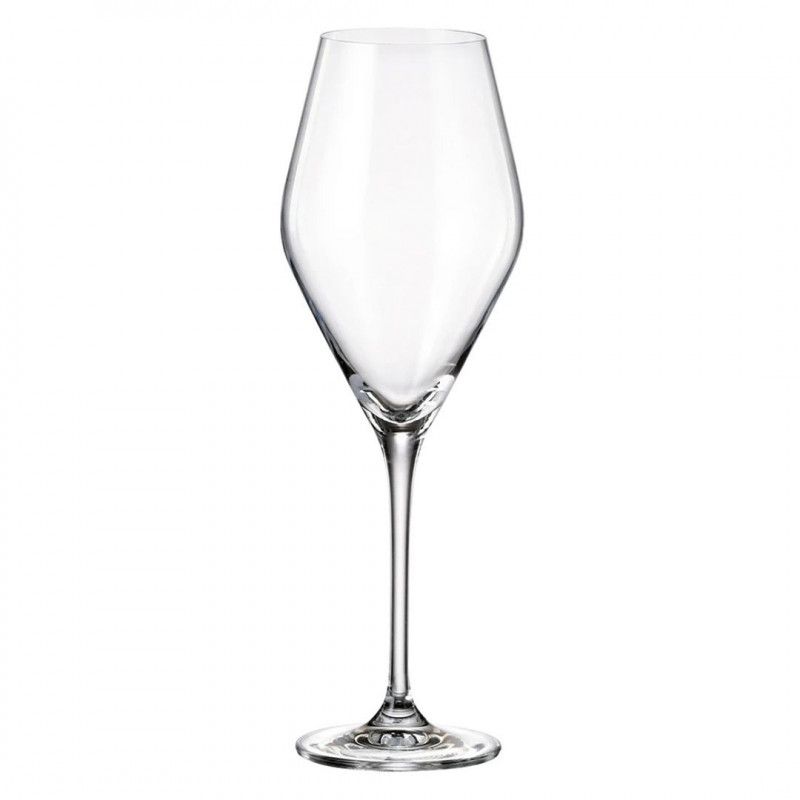 Taças de Cristal Bohemia Loxia para Vinho Branco 470ml