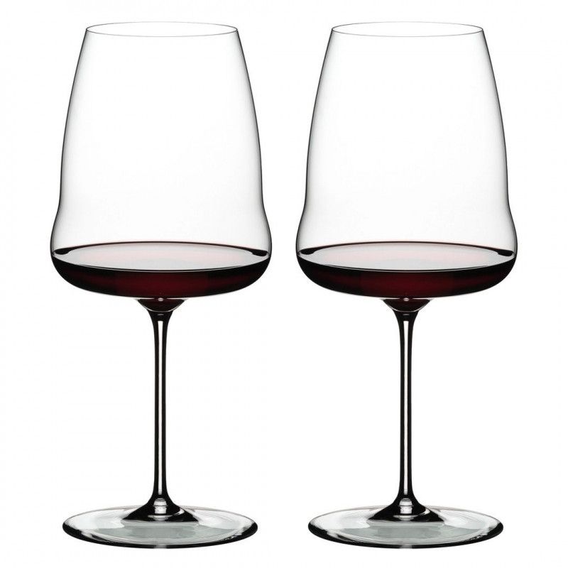 2 Taças em Cristal Riedel Winewings para Vinho Tinto Syrah 865ml
