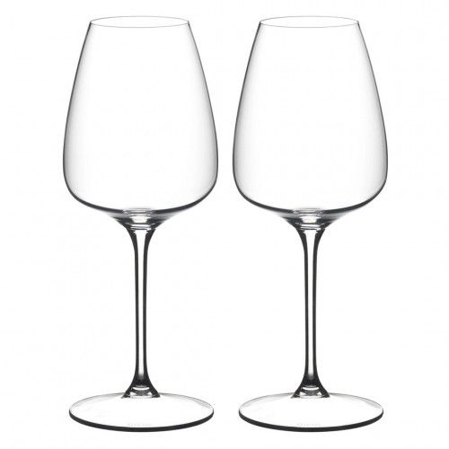 2 Taças em Cristal Riedel Linha Grape para Vinho Branco / Rose / Champagne 550ml